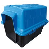 Casinha Plast Furacao Pet N2 Azul