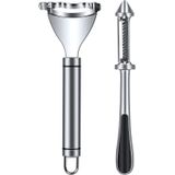2 Pcs Descascador Multifuncional De Aço Inoxidável Descascador De Milho Descascador De Julienne Vegetal Para Cozinha Descascador De Milho