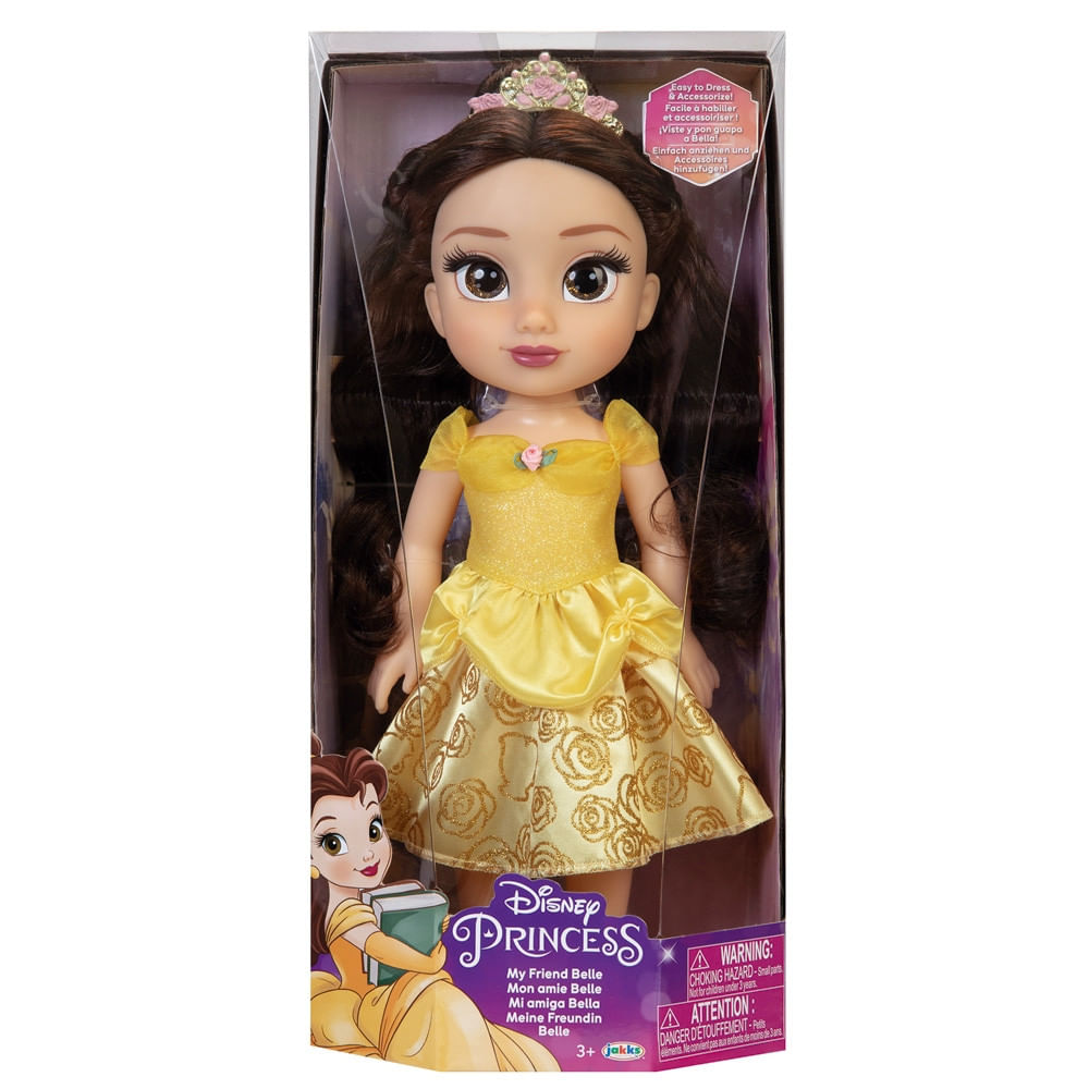 Boneca Princesas Disney Articulada Bela Multikids - Br1918