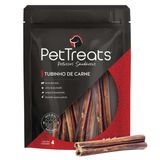 Snack Tubinho Sabor Carne PetTreats 4 Unidades 40g
