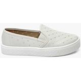 Tenis Casual Slip On Flatform Feminino Moleca 5712.323.9569 - Branco - 38