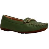 Sapato Mocassim Feminino Casual Ultra Conforto Modare 7035.641.25930 - Verde Salvia - 35