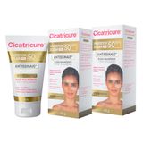 Kit 2 Cicatricure Protetor Solar Antissinais Fps 50 40g