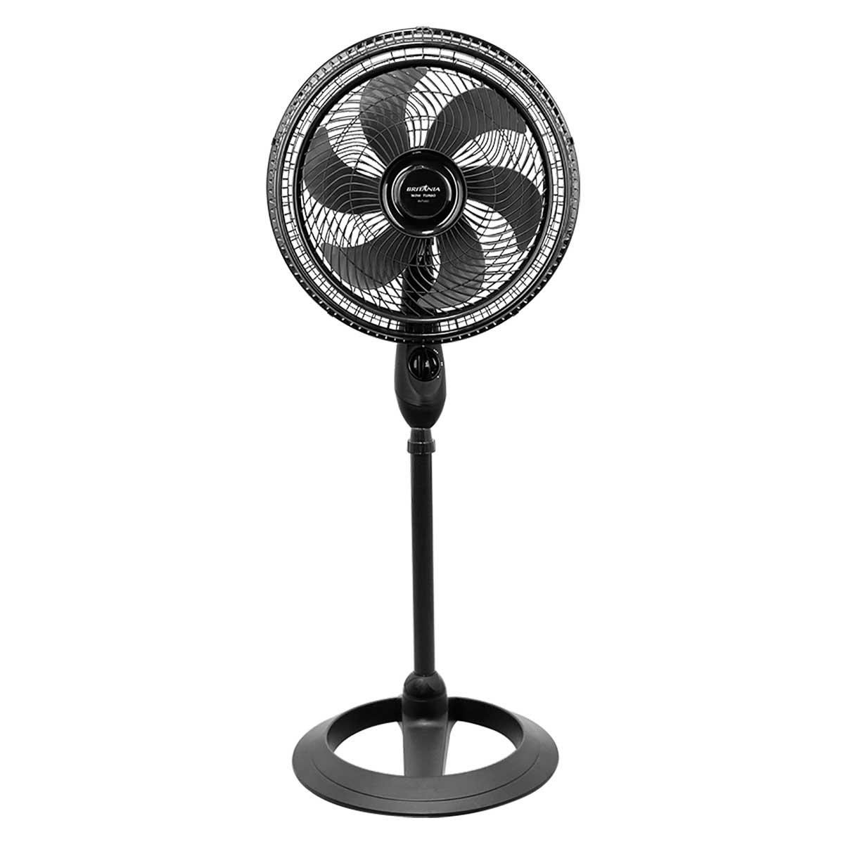 Ventilador de Coluna Britânia BVT450 Maxx Force 40 cm 6 Pás 3 Velocidades Preto 220V