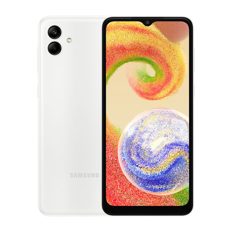 Celular Smartphone Samsung Galaxy A04 A045m 64gb Branco - Dual Chip