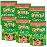 Kit 6 Ração Úmida Para Cachorro Dog Chow Adulto Extra Life Sabor Frango Em Sachê 100g