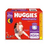 Fralda Huggies Supreme Care Roupinha Tamanho Xg 64 Unidades