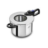 Panela De Pressão Inox  Com Visor  6 Litros 6020 Mta