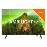 Smart Tv Philips 75 Polegadas 4k Com Ambilight Uhd, Led, Pug7908/78