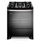 Fogão Electrolux 5 Bocas Experience com VaporBake Preto (FE5GP)