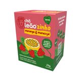 Chá Leãozinho Sabor Morango &amp; Maracujá 10 Sachês