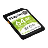 Cartão Memória SDXC 64GB Canvas Slect Plus 100MBs Kingston