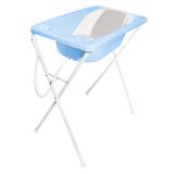 Banheira Para Bebê Acqua Trio Galzerano Cor Azul Pastel