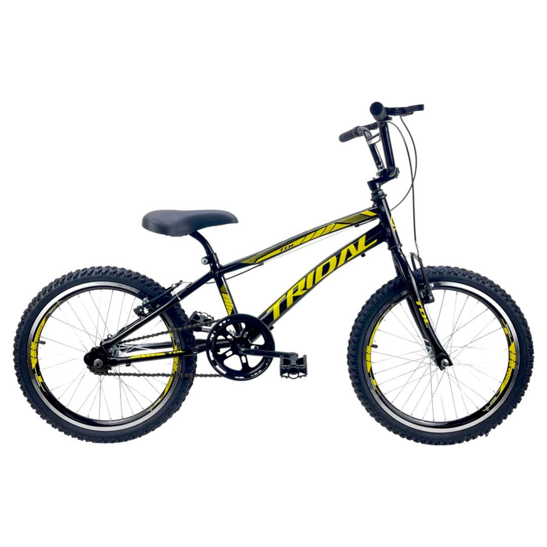 Bicicleta Aro 20 Infantil Cross Tridal Bike - Preto - 14