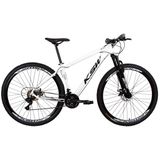 Bicicleta 29 KSW Câmbios Shimano Aro 29 Freio a Disco 21V - Branco, 17