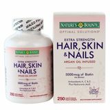Hair Skin And Nails Nature's Bounty 250 Capsulas Importado