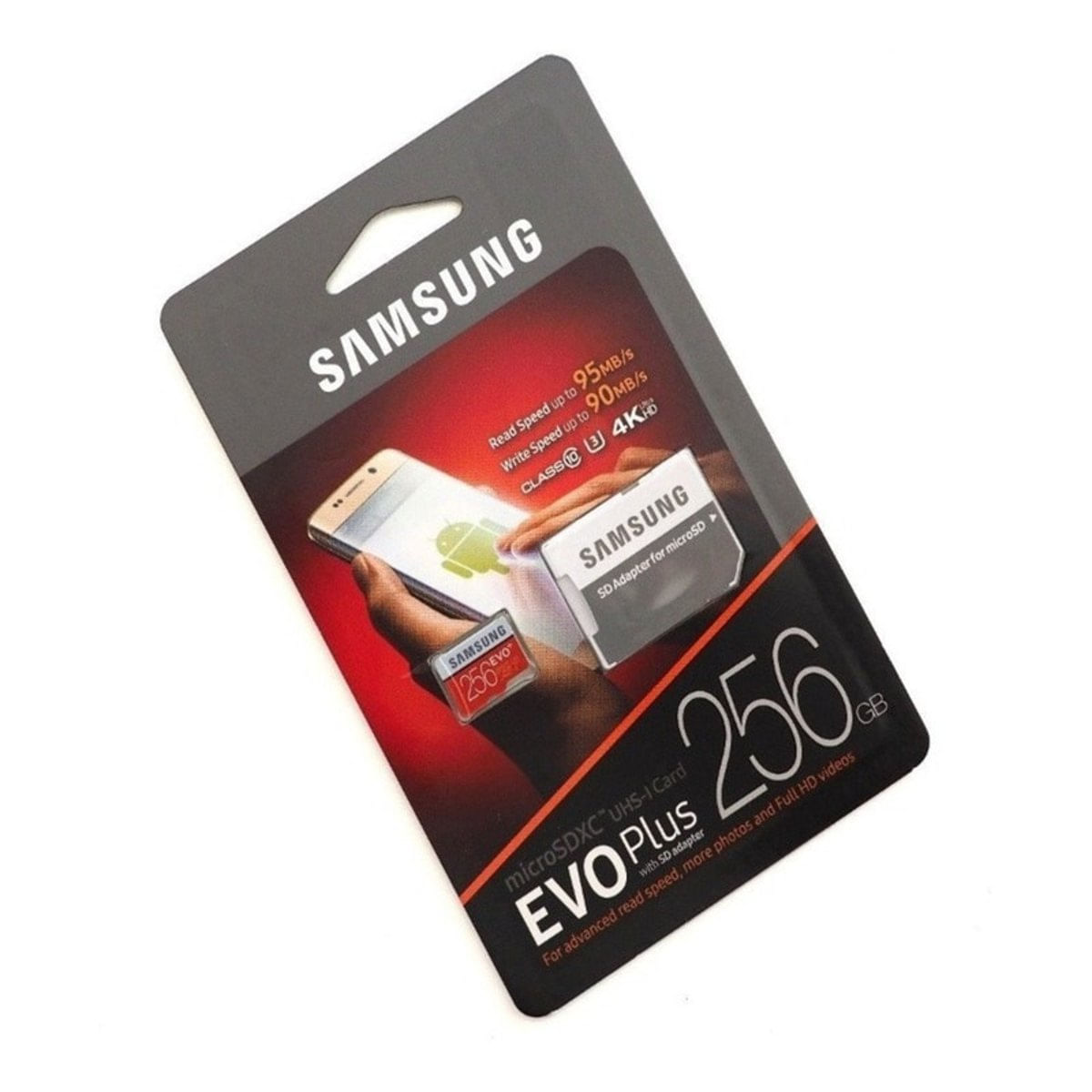 Cartão Samsung Micro Sdxc Evo Plus 256Gb 100Mb/S Sem Adaptador