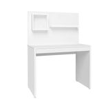 Escrivaninha com Painel e 1 gaveta first - Artany - Branco