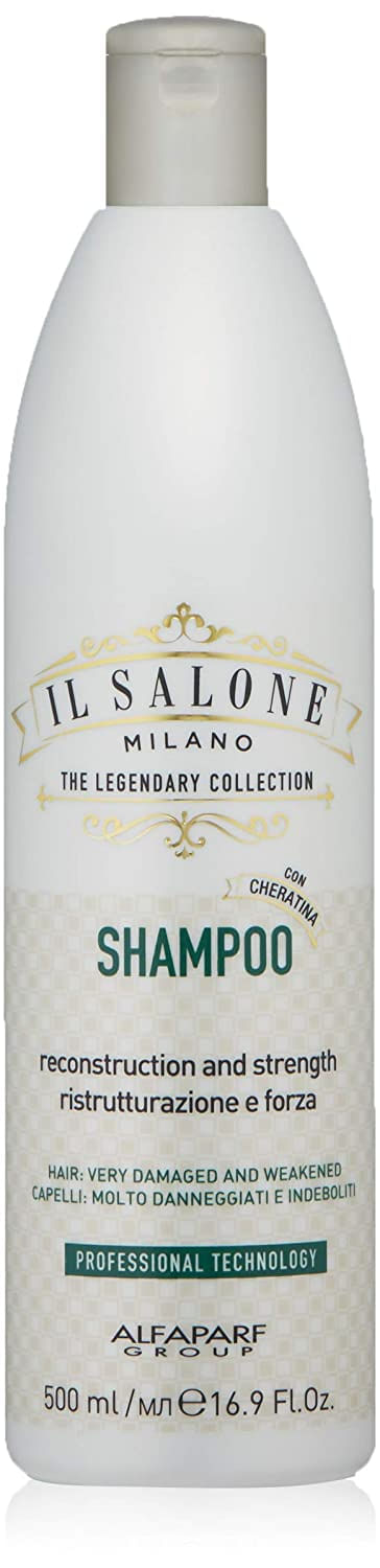 Il Salone Milano The Legendary Collection Alfaparf Group Professional Keratin Shampoo For Very Damaged Hair - Reconstrução Strengthen And R