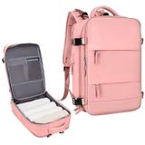 Mochila De Viagem Feminina Impermavel Grande Rosa