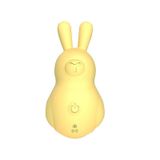 Vibrador Rabbit Com 10 Modos De Vibração - Amarelo
