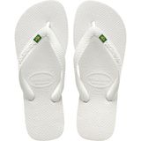 Chinelo Brasil Havaianas Branco Unisex - Original - 39/40