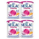 Kit 4 Neslac Comfor Composto Lácteo Zero Lactose 700g