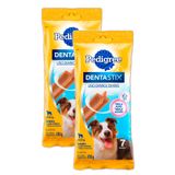 Petisco Para Cães Pedigree Dentastix Raças Médias 180g | Kit Com Duas Unidades