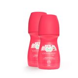 Kit 2 Desodorante Giovanna Baby Sweet Collection Cherry Roll-on 48h Com 50ml