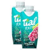 Kit 2 Suco Tial 100% Uva Sem Adição De Açúcar 330ml