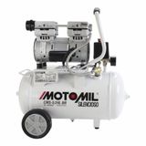 Compressor Silencioso 120psi 220v Branco Cms-5/24br Motomil