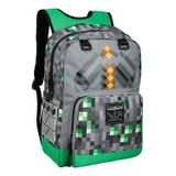 Mochila Escolar De Grande Capacidade Minecraft