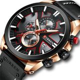 Relógio Masculino Curren Technos 8346 Preto