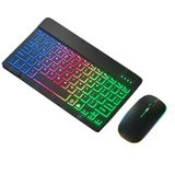 Teclado Com Mouse Bluetooth Goojodoq M06 Preto 3 Em 1