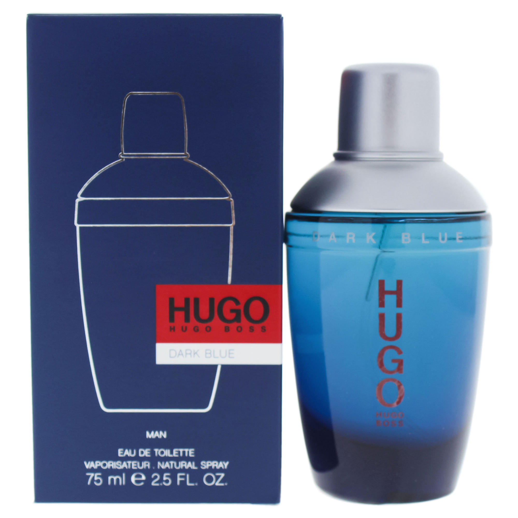 Perfume Hugo Azul Escuro Hugo Boss Homens 75 Ml Edt