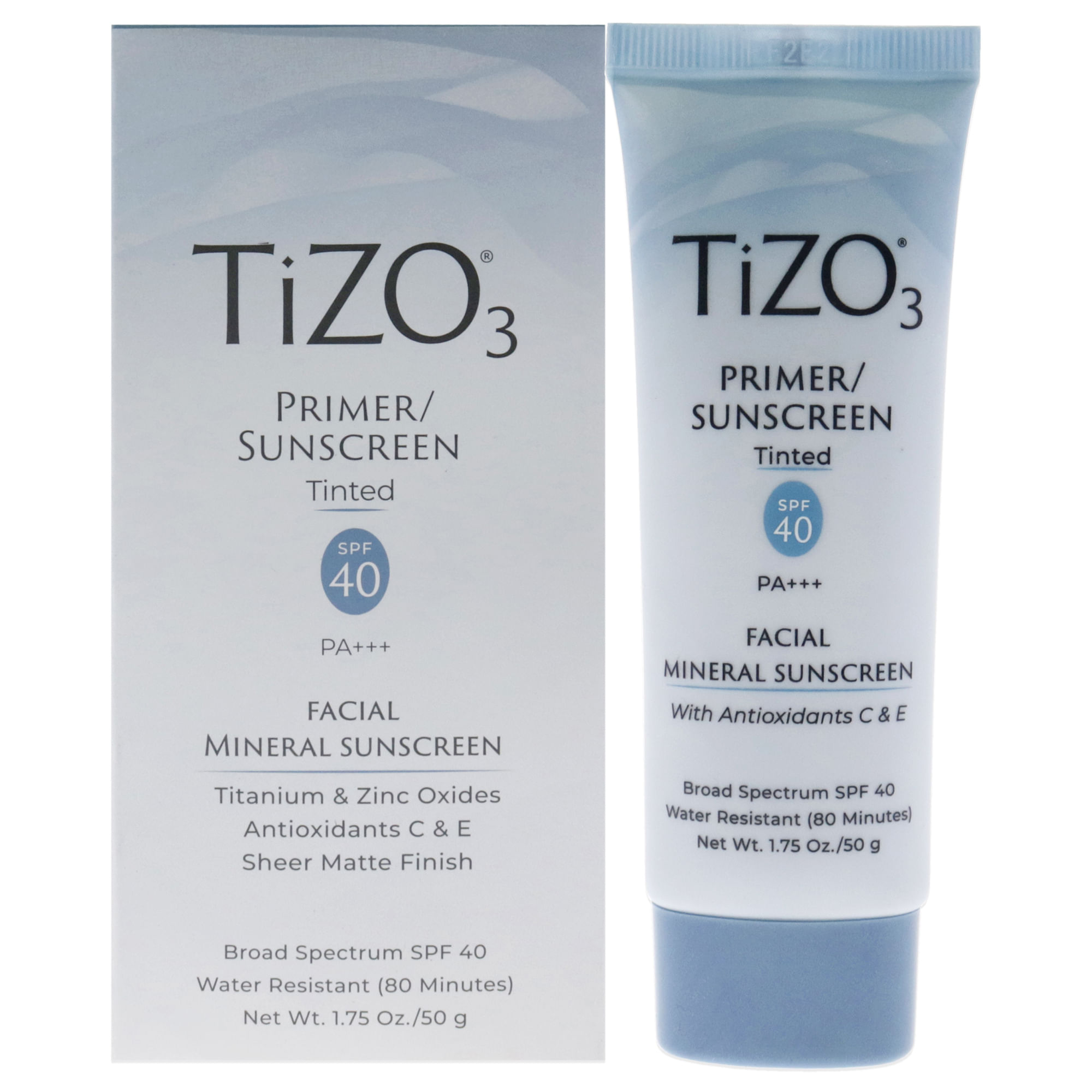 Protetor Solar Tizo3 Facial Primer Tingido Fps 40 Tizo 52 Ml