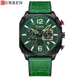 Relógio Masculino Curren Technos 8398 Verde