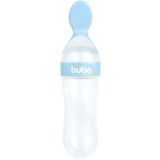 Colher Dosadora De Silicone Buba Mamadeira Para Bebê Buba Original Azul