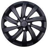 Calota Aro 15 Cor Preto Fosco Strada 2021 - Grid