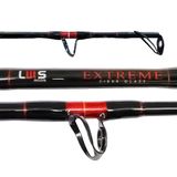 Vara Pesca Carretilha Extra Pesada Lumis Extreme 1,98m 100-200lbs Inteiriça