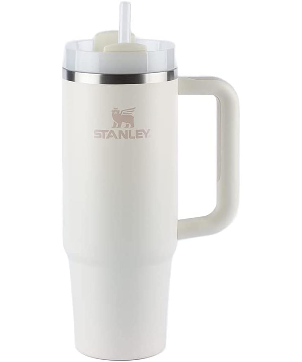 Copo Com Canudo Stanley Quencher 2.0 Branco Cream 887ml