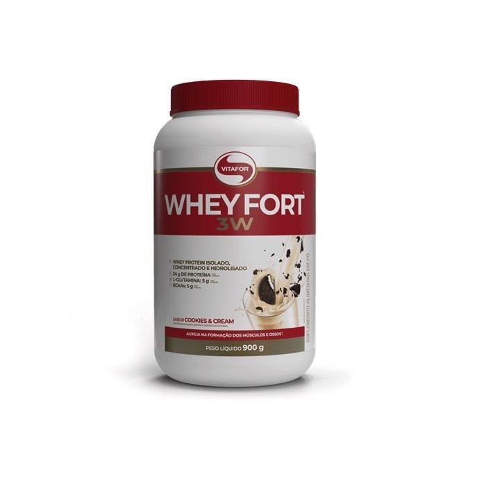 Whey Fort 3w 24g Proteína - Suplemento Alimentar