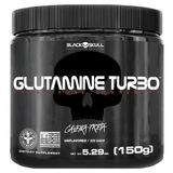 Glutamine L-glutamina Pura Turbo 150g - Black Skull