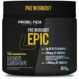 Pré Treino Epic Probiótica Pote 300g Limão
