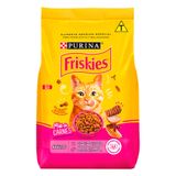 Ração Friskies Para Gatos Adultos Mix De Carne 3kg