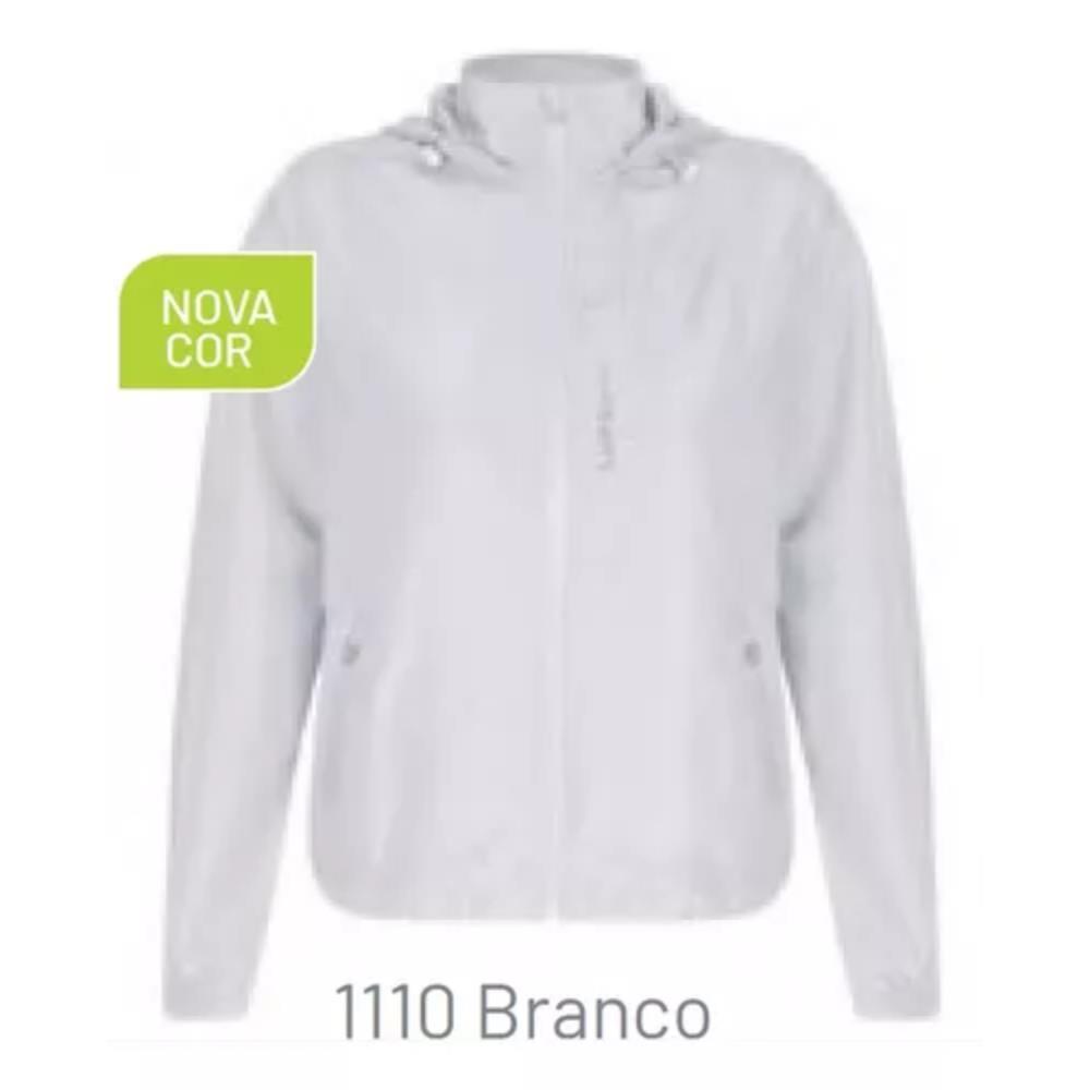 Jaqueta Lupo Feminina Corta Vento Esporte 77121 Branco P