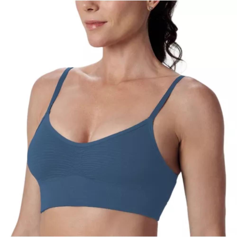 Top Lupo Feminino Reto Sem Bojo Basic 71857 Azul G