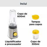 Liquidificador E Processador Feestyle 127v Lp320-br Black E Decker