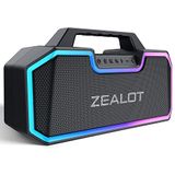 Alto-falante Bluetooth Zealot S57 80w Bass 14400mah Bateria