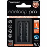 Pilha Recarregável Panasonic Eneloop Pro Aa 2550mah Cartela C/2 Pilhas